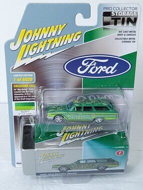Johnny Lightning Rat Fink  1960 Ford Country Squire Wagon with Tin NEW